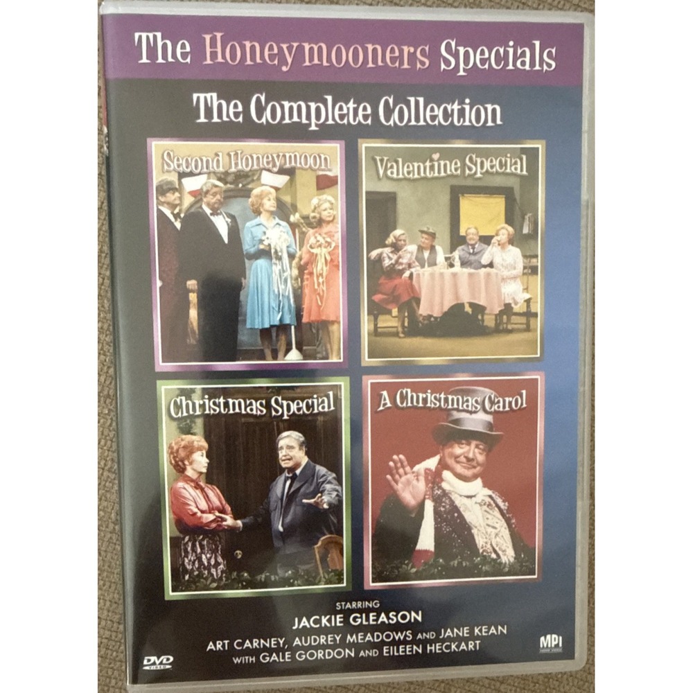 THE HONEYMOONERS 4 SPECIALS THE COMPLETE COLLECTION New DVD Valentine Christmas